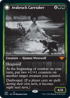 Avabruck Caretaker // Hollowhenge Huntmaster [Innistrad: Double Feature]-1