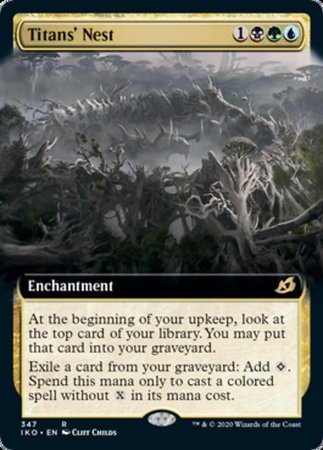 Titans' Nest (Extended Art) [Ikoria: Lair of Behemoths]-1