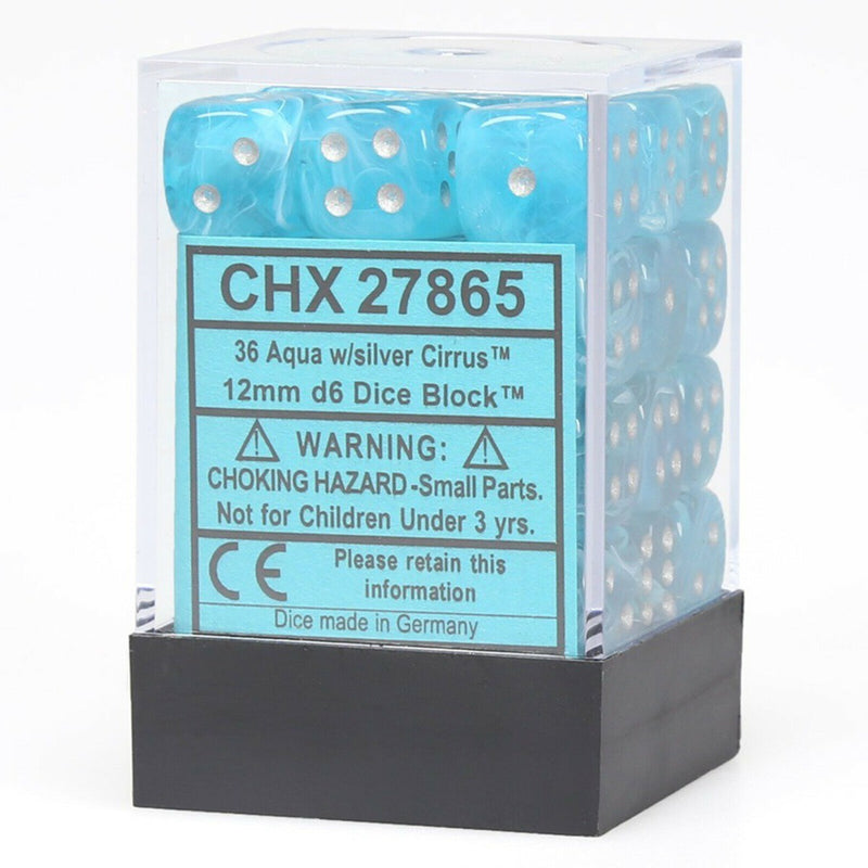 CHX 27865 Cirrus 12mm d6 Aqua/Silver Block (36)-1