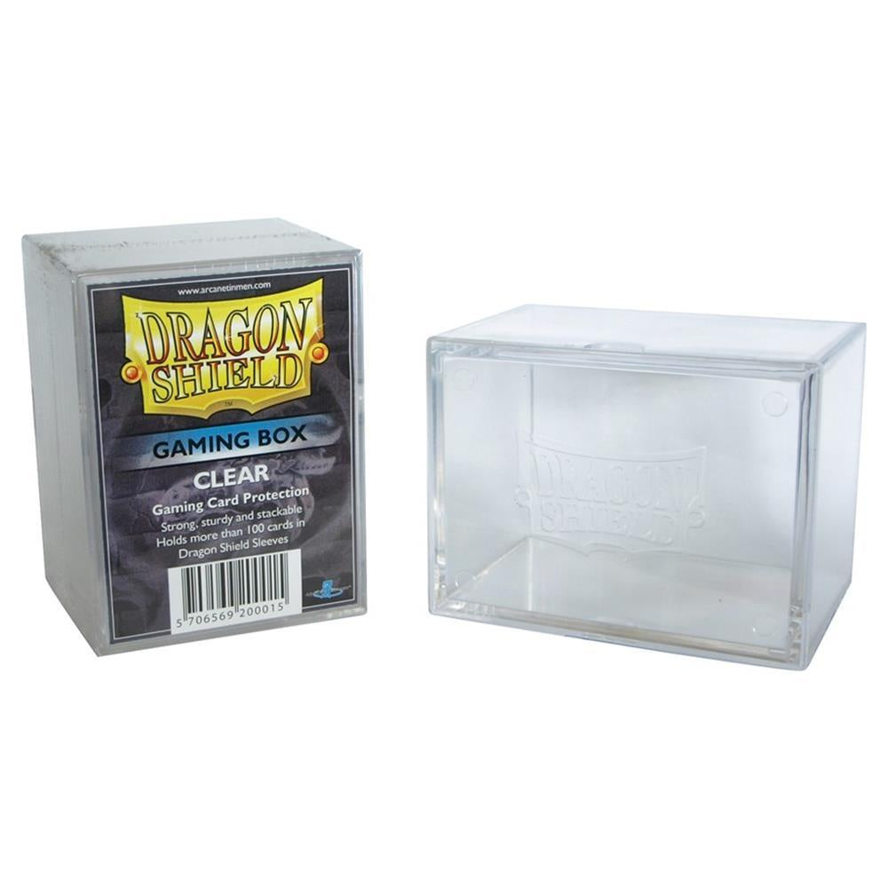 Deck Box - Dragon Shield - Clear-1