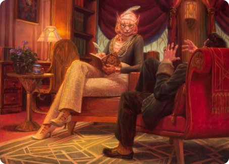 Phabine, Boss's Confidant Art Card [Streets of New Capenna Art Series]-1
