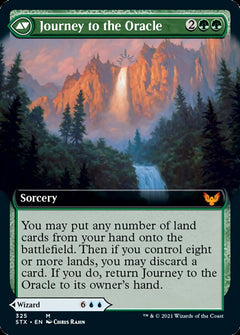 Jadzi, Oracle of Arcavios // Journey to the Oracle (Extended Art) [Strixhaven: School of Mages]-2
