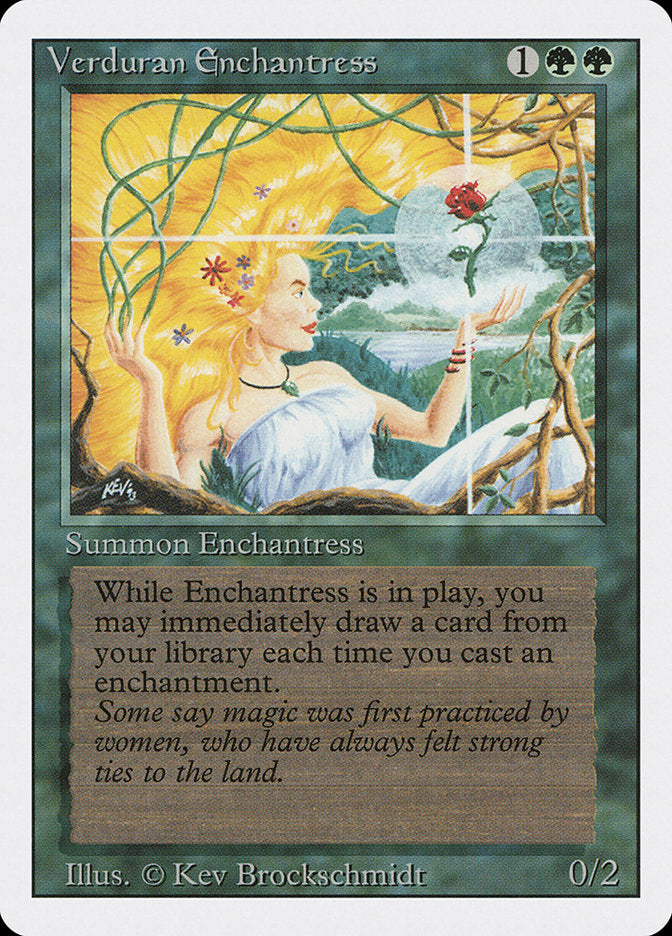 Verduran Enchantress [Revised Edition]-1