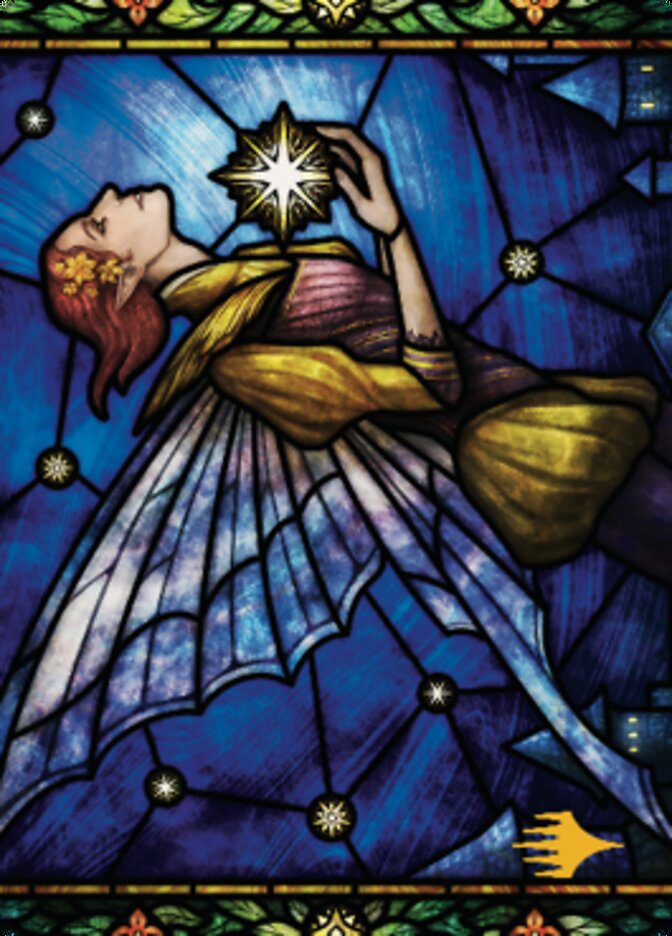 Ivy, Gleeful Spellthief Art Card (Gold-Stamped Signature) [Dominaria United Art Series]-1