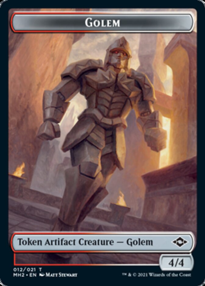 Clue (15) // Golem Double-Sided Token [Modern Horizons 2 Tokens]-2