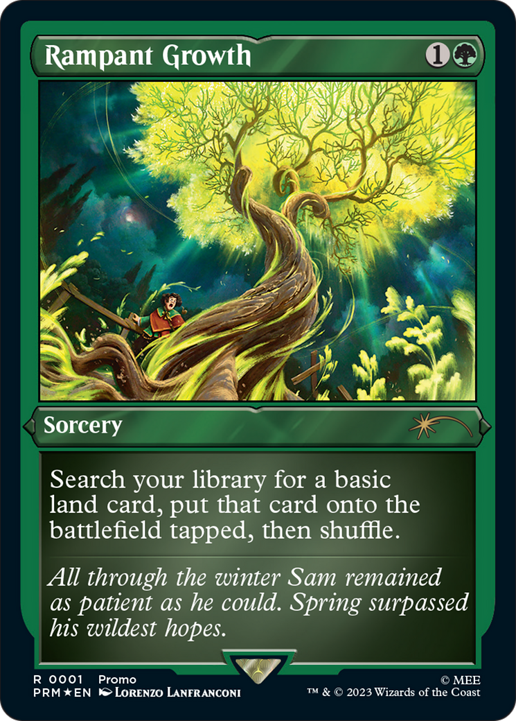 Rampant Growth (Foil Etched) [Wizards Play Network 2023]-1