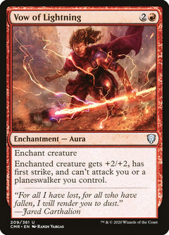 Vow of Lightning [Commander Legends]-1