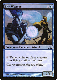 Sky Weaver (Premium Foil) [Tenth Edition]-1