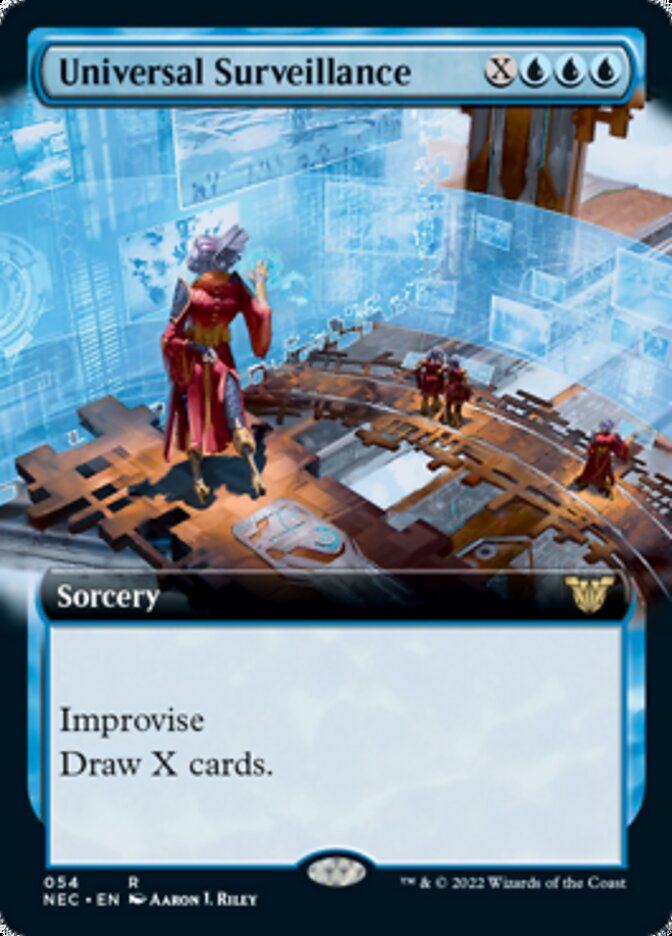 Universal Surveillance (Extended Art) [Kamigawa: Neon Dynasty Commander]-1