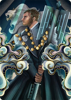 Rafiq of the Many Art Card [Streets of New Capenna Art Series]-1