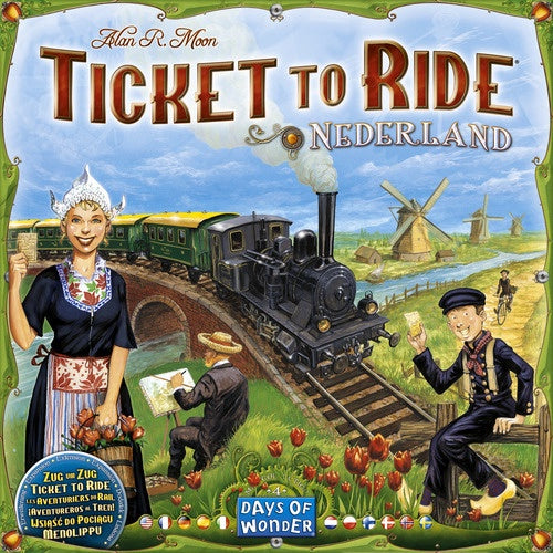Ticket to Ride Map Collection 4 Nederland-1