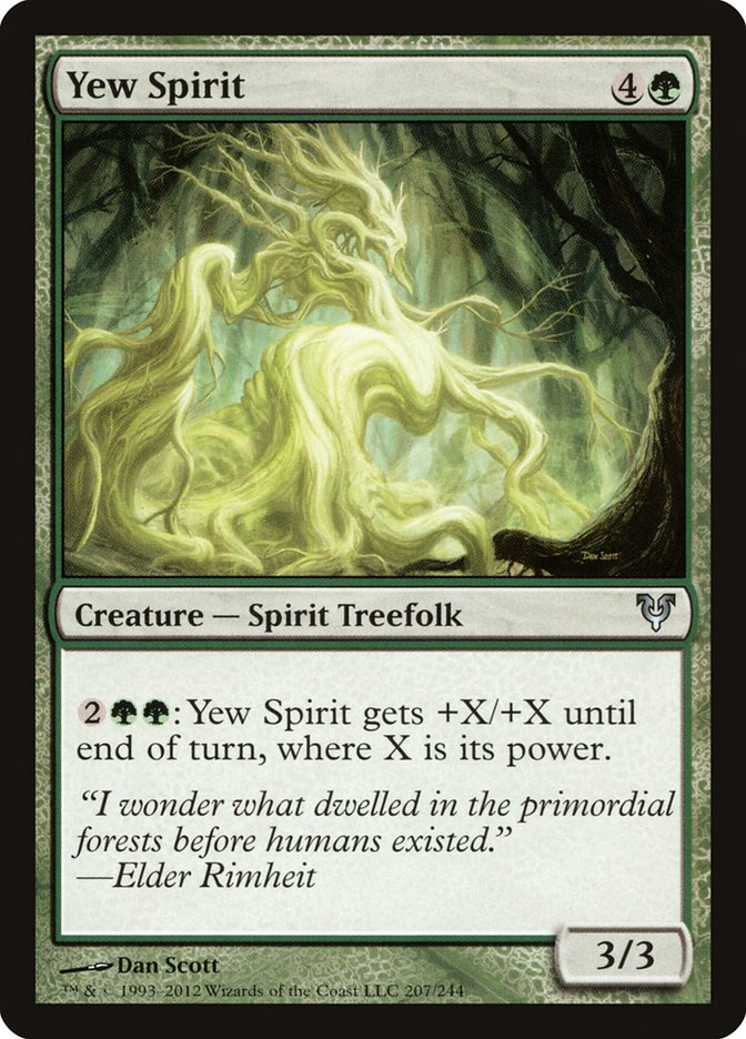 Yew Spirit [Avacyn Restored]-1