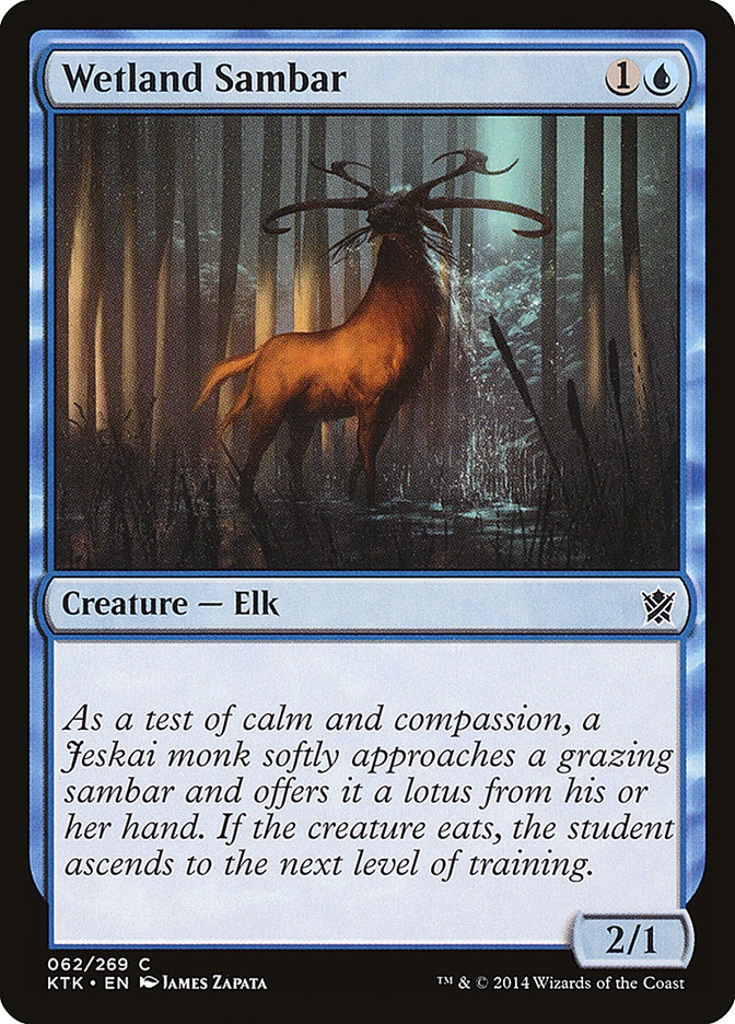 Wetland Sambar [Khans of Tarkir]-1
