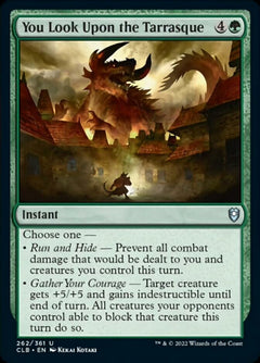 You Look Upon the Tarrasque [Commander Legends: Battle for Baldur's Gate]-1