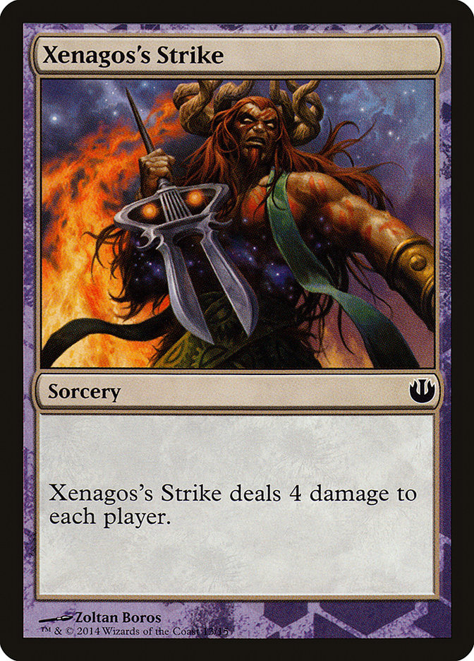 Xenagos's Strike [Journey into Nyx Defeat a God]-1