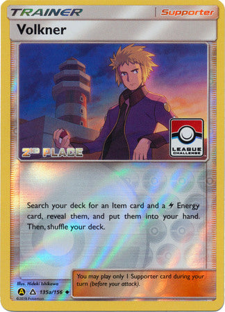 Volkner (135a/156) (League Challenge 2nd Place) [Sun & Moon: Ultra Prism]-1