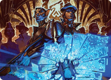 Contractual Safeguard Art Card [Streets of New Capenna Art Series]-1