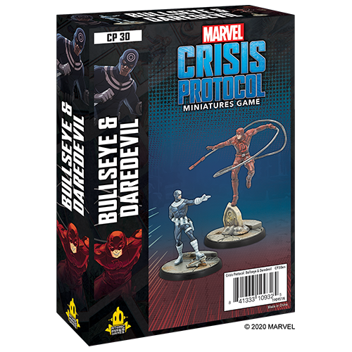 Marvel Crisis Protocol Miniatures Game Bullseye and Daredevil-1
