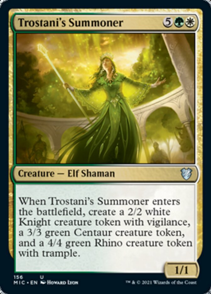 Trostani's Summoner [Innistrad: Midnight Hunt Commander]-1