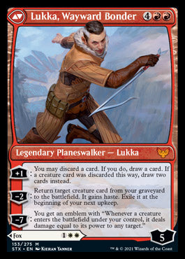 Mila, Crafty Companion // Lukka, Wayward Bonder [Strixhaven: School of Mages]-2