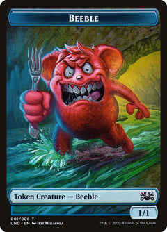 Beeble // Dragon Double-Sided Token [Unsanctioned Tokens]-1
