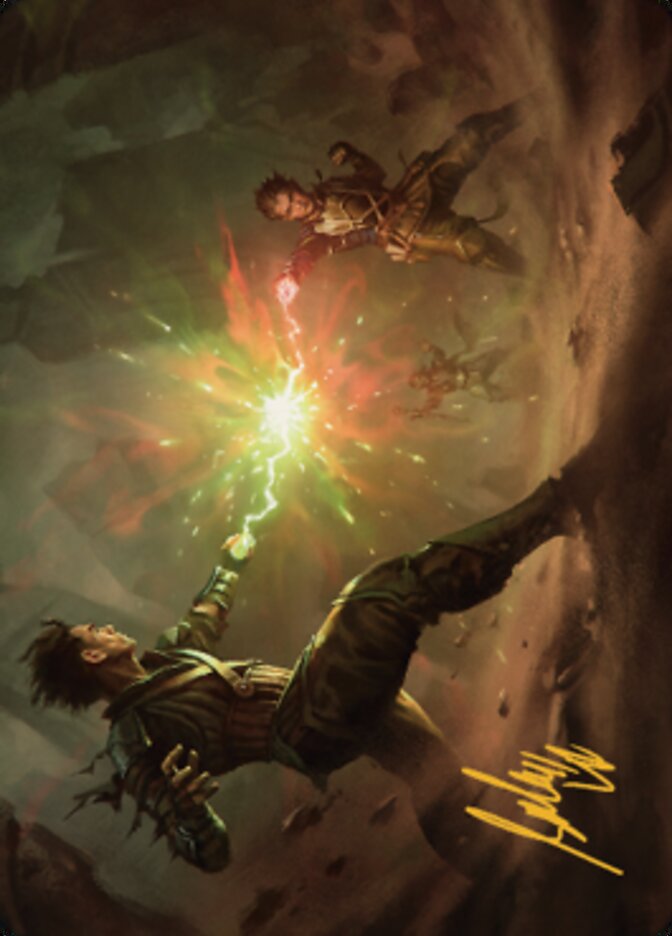 Brotherhood's End Art Card (Gold-Stamped Signature) [The Brothers' War Art Series]-1