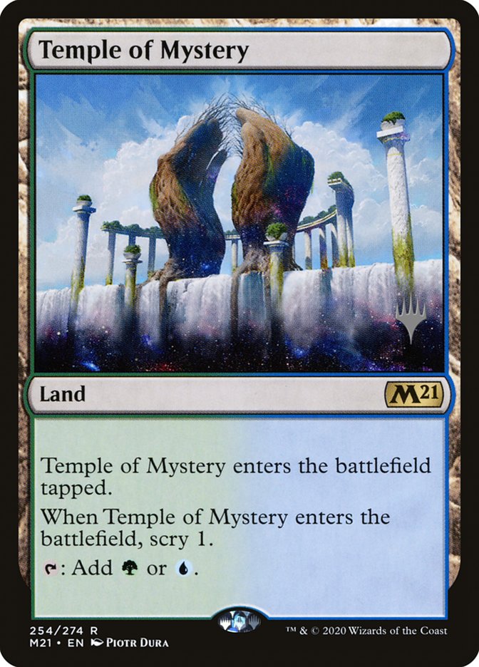 Temple of Mystery (Promo Pack) [Core Set 2021 Promos]-1