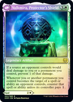 Reidane, God of the Worthy // Valkmira, Protector's Shield [Kaldheim Prerelease Promos]-2