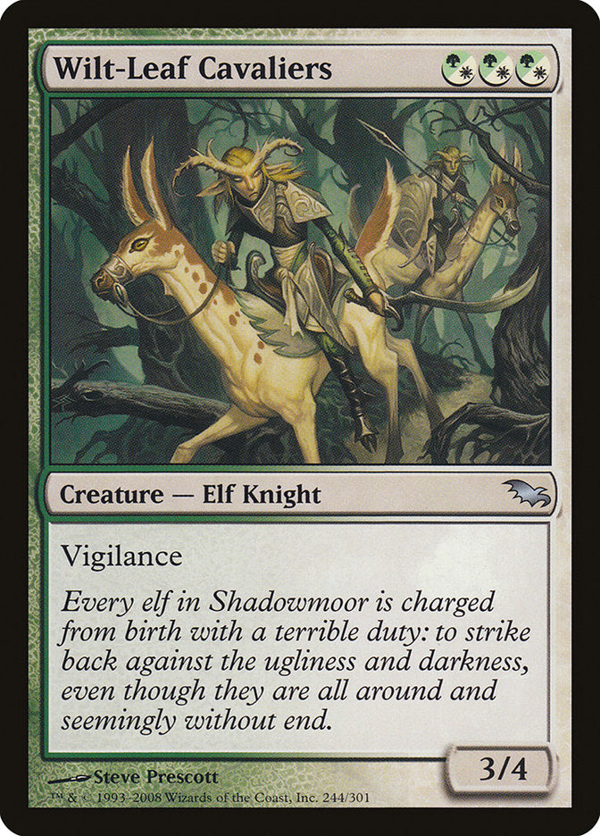 Wilt-Leaf Cavaliers [Shadowmoor]-1