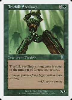 Treefolk Seedlings [Seventh Edition]-1