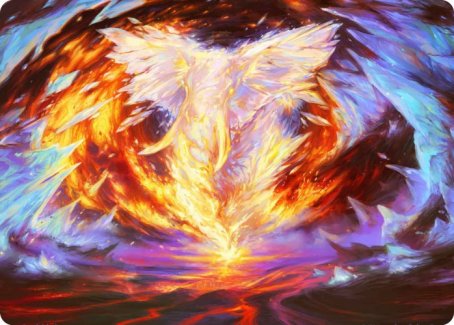 Magma Opus Art Card [Strixhaven: School of Mages Art Series]-1