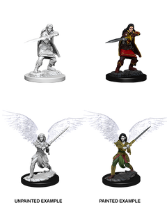 D&D Nolzurs Marvelous Unpainted Miniatures Female Aasimar Fighter-1