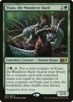 Yisan, the Wanderer Bard [Magic 2015]-1