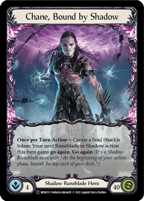 Chane, Bound by Shadow // Chane [U-MON153 // U-MON154] (Monarch Unlimited)  Unlimited Normal-1