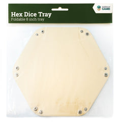 LPG Hex Dice Tray 8" Yellow-1