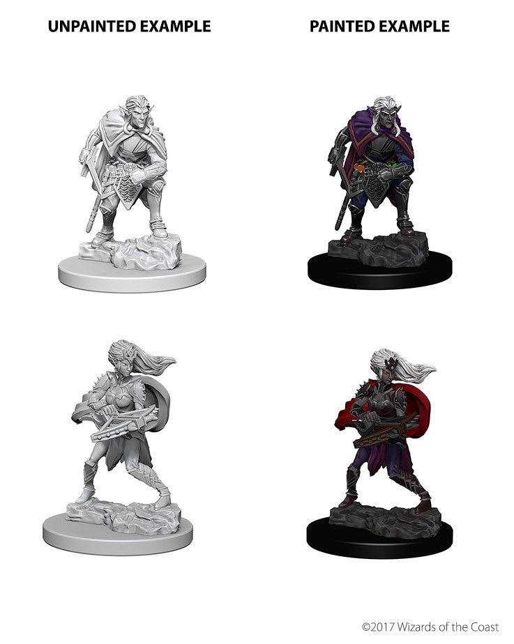 D&D Nolzurs Marvelous Unpainted Miniatures Drow-1