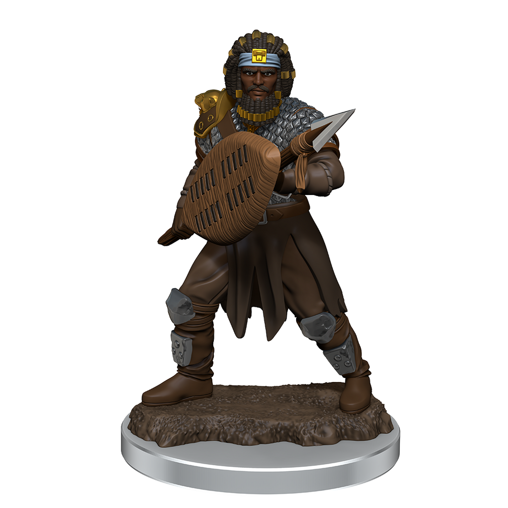 D&D Premium Painted Figures Human Fighter Male