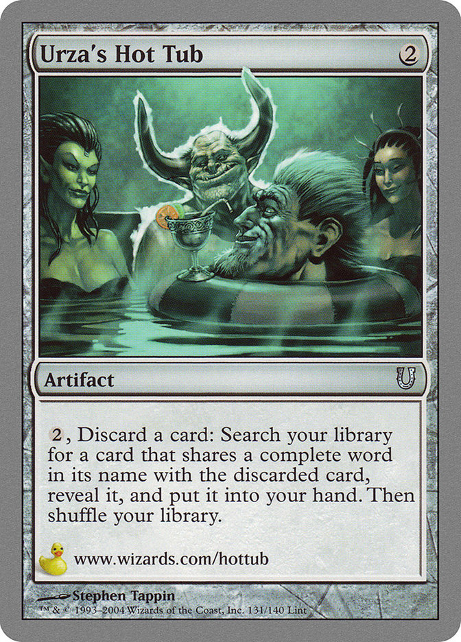 Urza's Hot Tub [Unhinged]-1