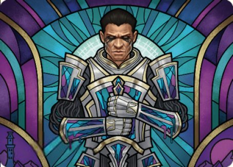 Aron, Benalia's Ruin Art Card [Dominaria United Art Series]-1
