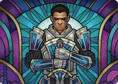 Aron, Benalia's Ruin Art Card [Dominaria United Art Series]-1