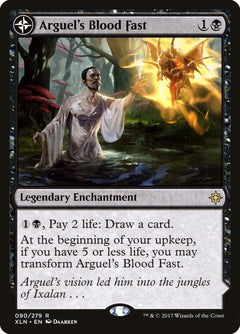 Arguel's Blood Fast // Temple of Aclazotz [Ixalan]-1