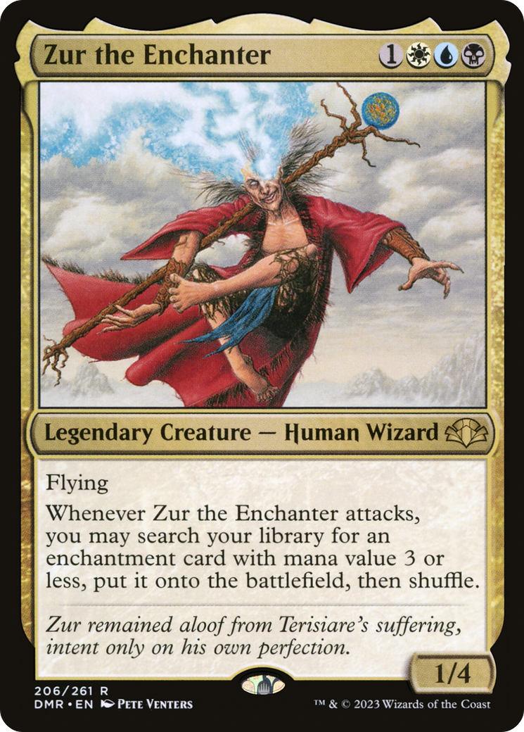 Zur the Enchanter [Dominaria Remastered]-1