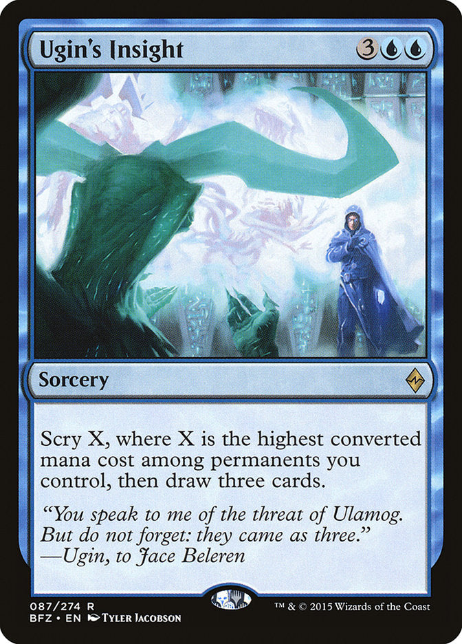 Ugin's Insight [Battle for Zendikar]-1