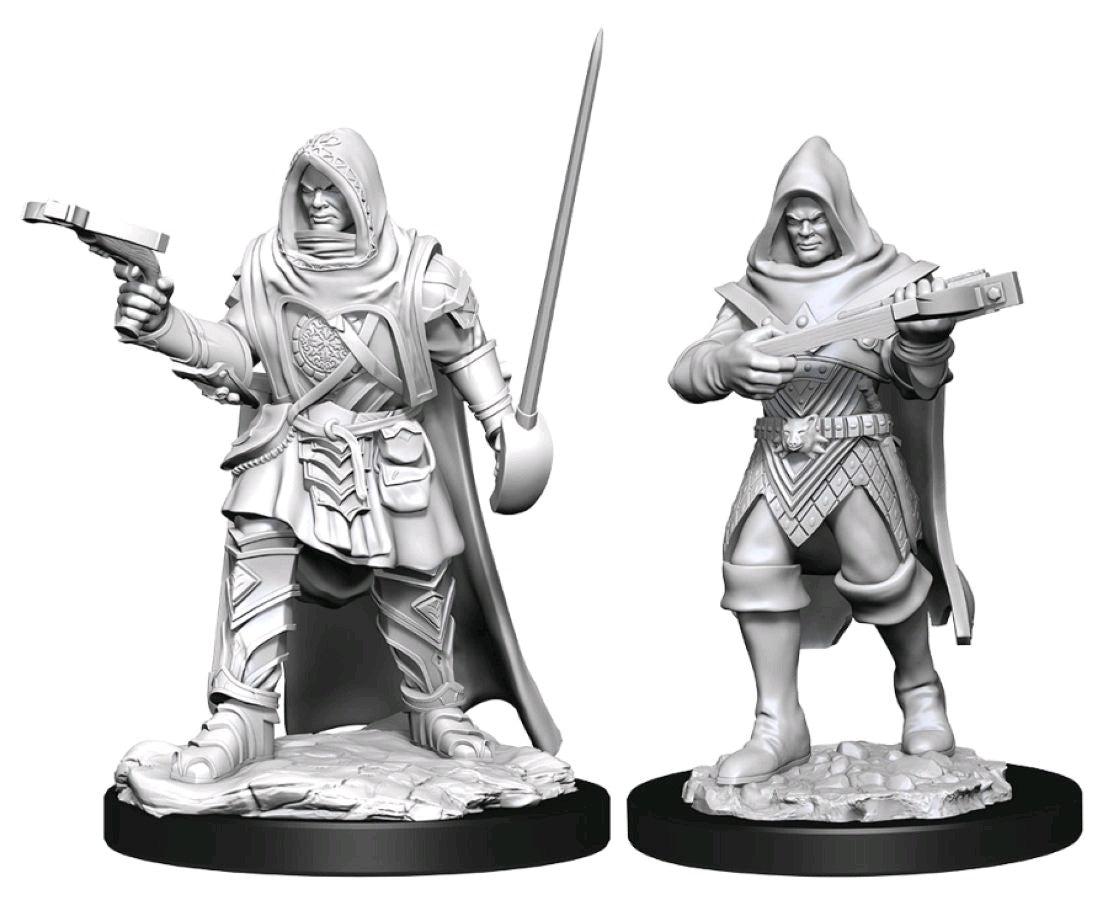 Pathfinder Deep Cuts Unpainted Miniatures Human Rogue Male-1