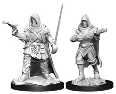 Pathfinder Deep Cuts Unpainted Miniatures Human Rogue Male-1
