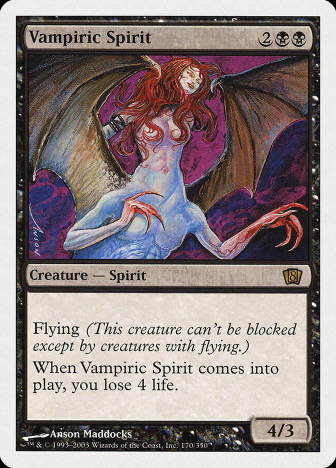 Vampiric Spirit [Eighth Edition]-1