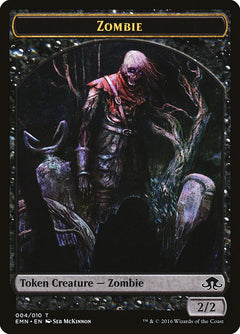 Zombie Token (004/010) [Eldritch Moon Tokens]-1