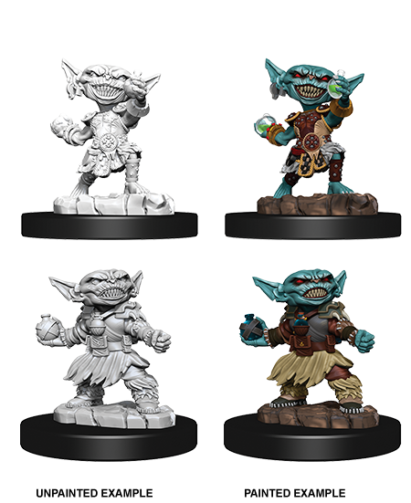 Pathfinder Deep Cuts Unpainted Miniatures Female Goblin Alchemist-1
