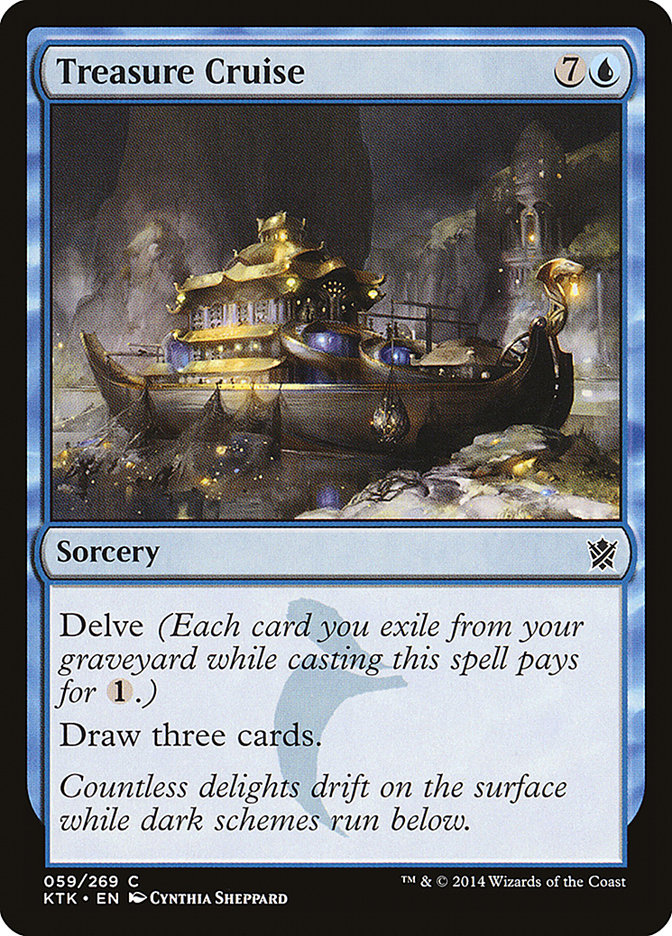 Treasure Cruise [Khans of Tarkir]-1