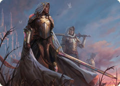 Danitha, Benalia's Hope Art Card [Dominaria United Art Series]-1